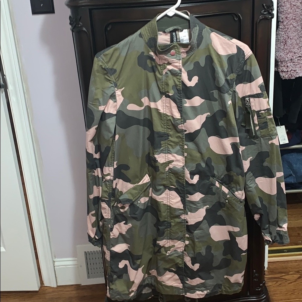 Long Camo Jacket/Dress